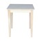 International Concepts Rectangle Shaker End Table Tall, 21 W, 22 L, 25 in H, Wood, Unfinished OT-9TE - alternate 5
